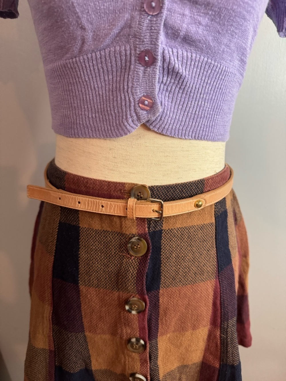 Talbots Tan Belt Size Small